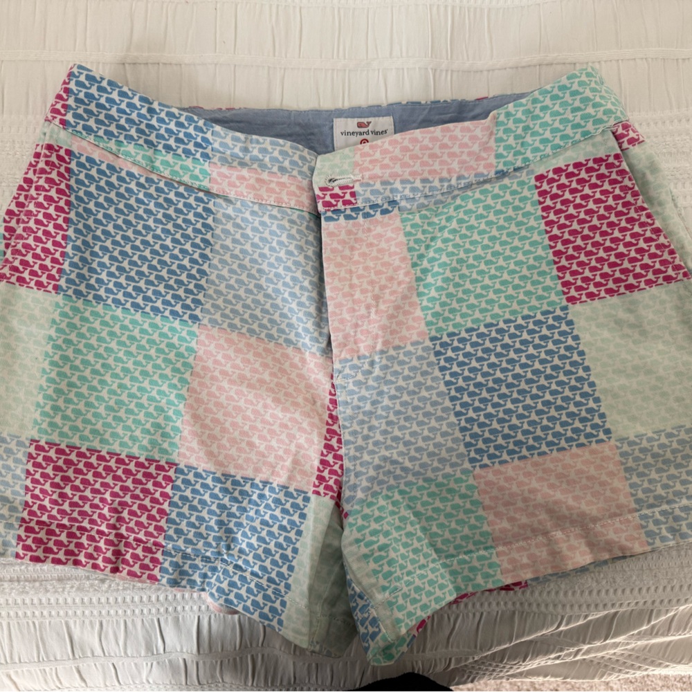 Vineyard Vines Pastel Patchwork Shorts - Multicolor
